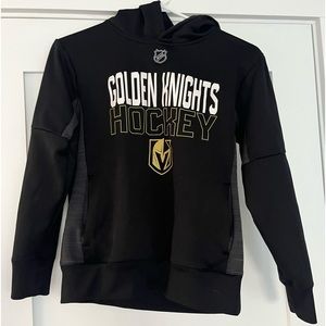 Boys SZ L (14/16) NFL Golden Knights Hockey Hoodie - great condition
